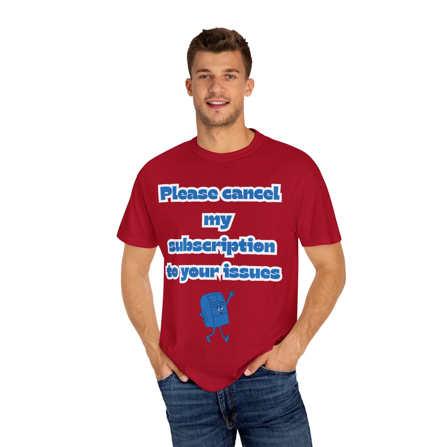 Playful Subscription Cancellation T-Shirt