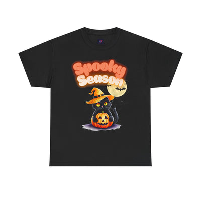 Spooky Season Cat Design shirt