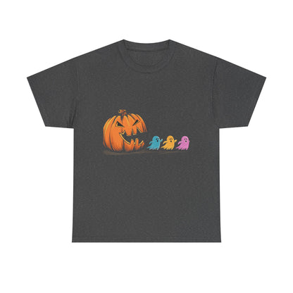 Halloween Ghosts and Pumpkin Tee