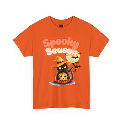 Spooky Season Cat Design shirt