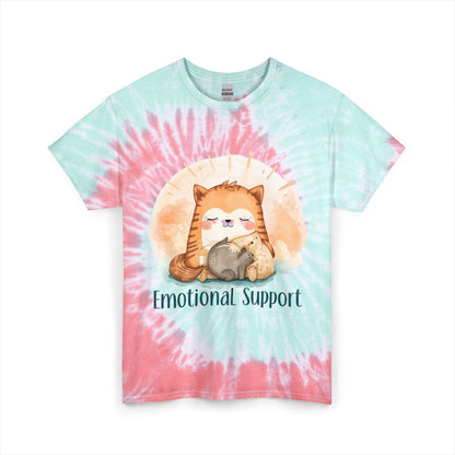Emotional Support Tie Dye Tee