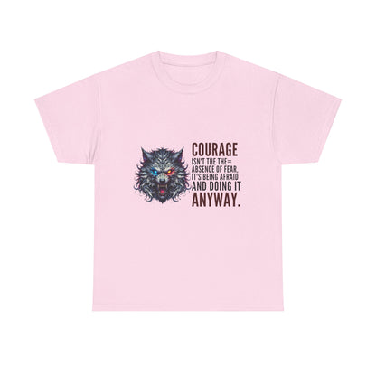 Courage Is Strength Unisex Heavy Cotton Tee