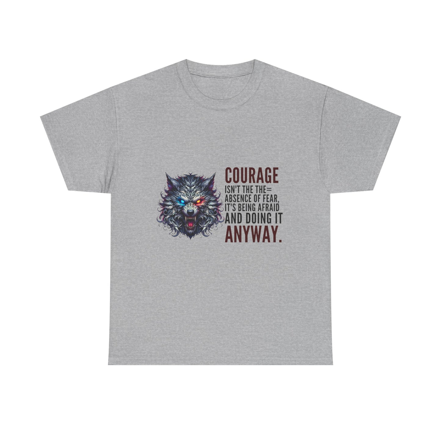 Courage Is Strength Unisex Heavy Cotton Tee