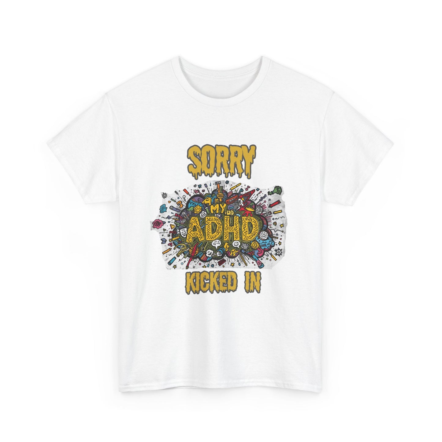 ADHD Awareness Heavy Cotton Tee