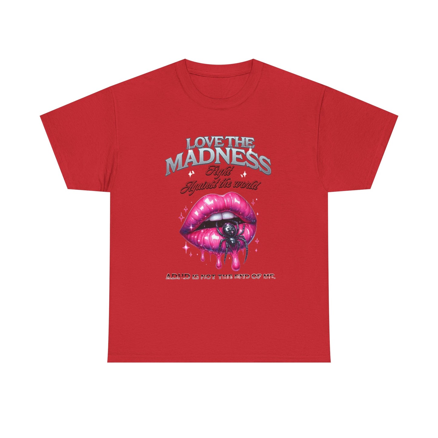 Love the maddness Unisex Heavy Cotton Tee-