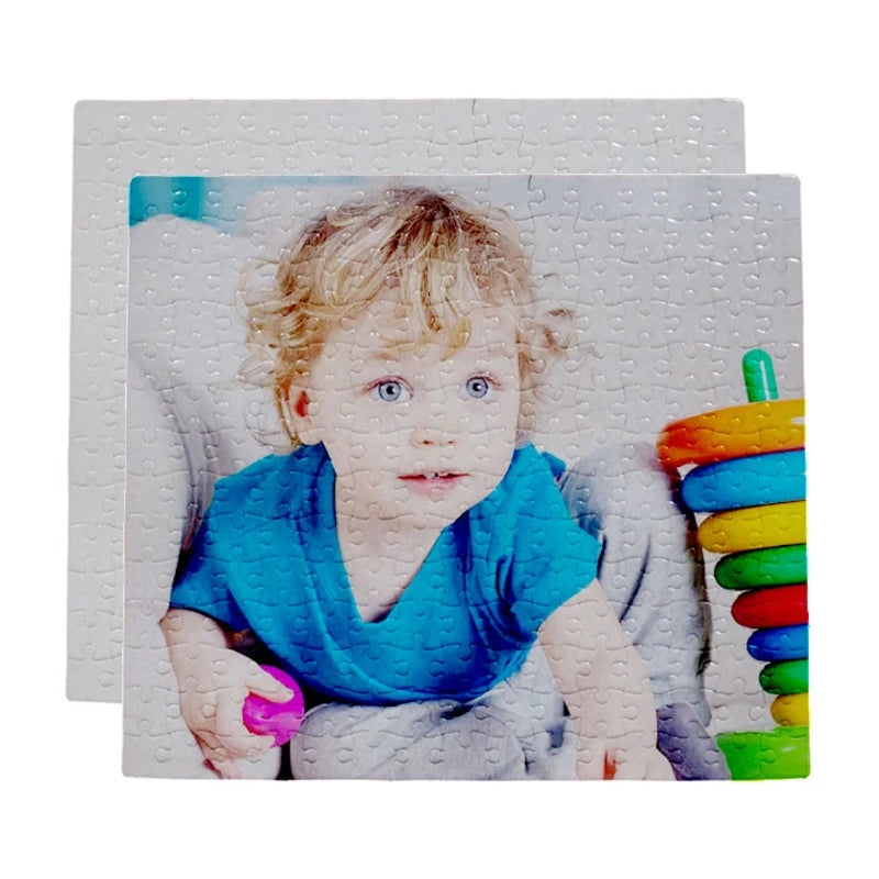 120pcs Printable Jigsaw Puzzle Sublimation Blanks – 10pcs/Lot A4/A5 DIY Heat Transfer Puzzles for Craft, Gifts & Custom Printing