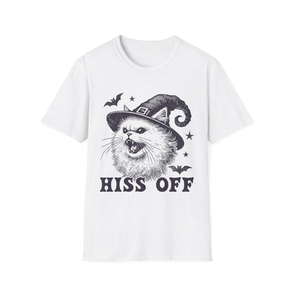 Halloween Cat T-Shirt, HISS OFF Shirt