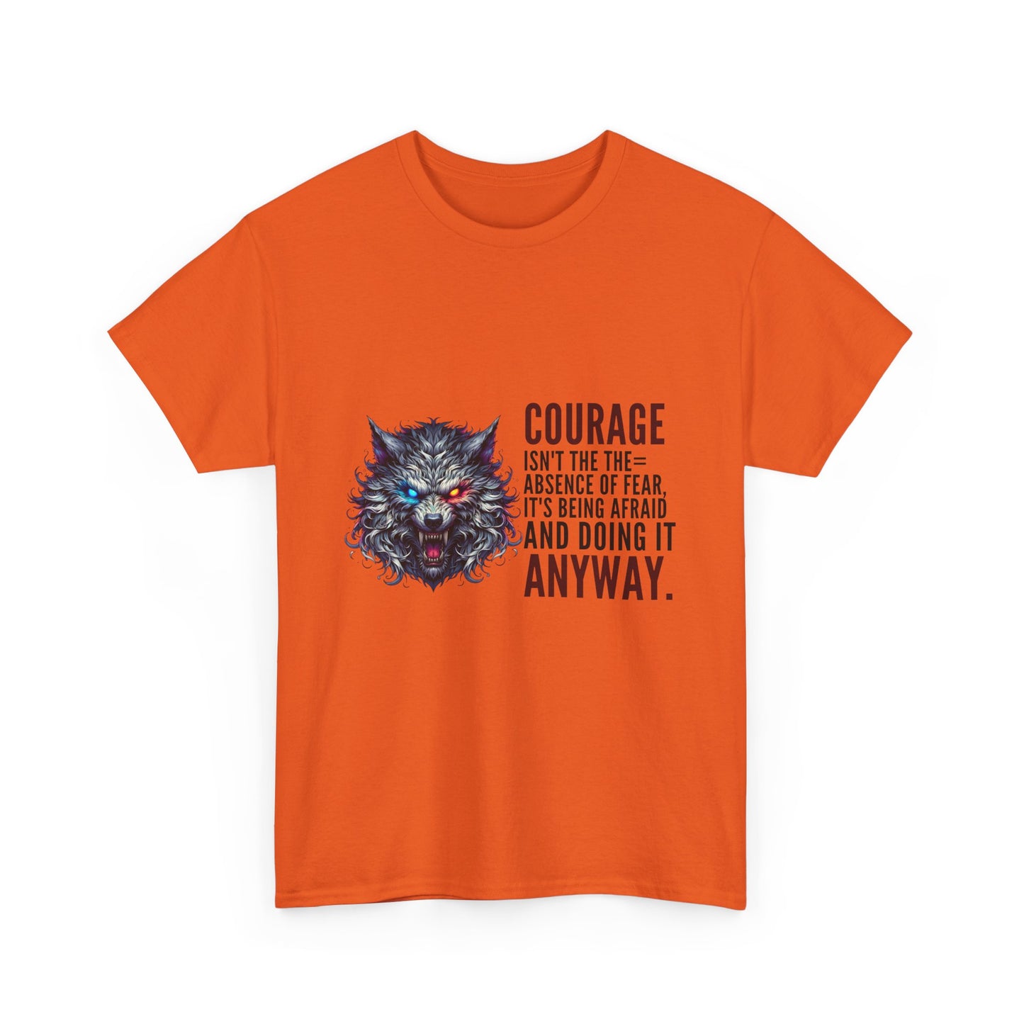 Courage Is Strength Unisex Heavy Cotton Tee
