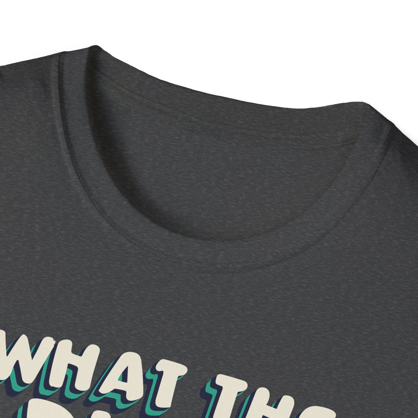 Funny Duck Graphic Tee, Unisex Softstyle T-Shirt, Quirky Gift for Nature Lovers, Casual Summer Wear, Perfect for Birthdays or Parties