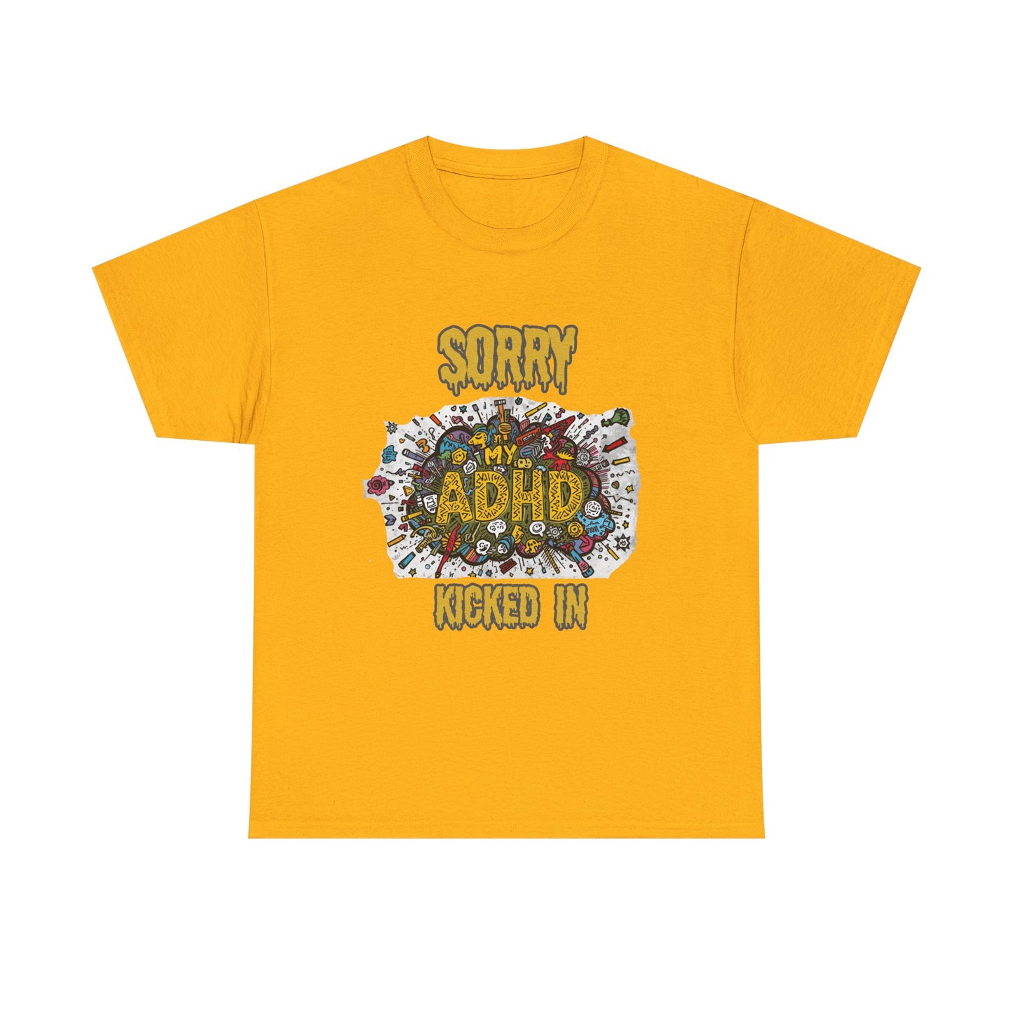 ADHD Awareness Heavy Cotton Tee