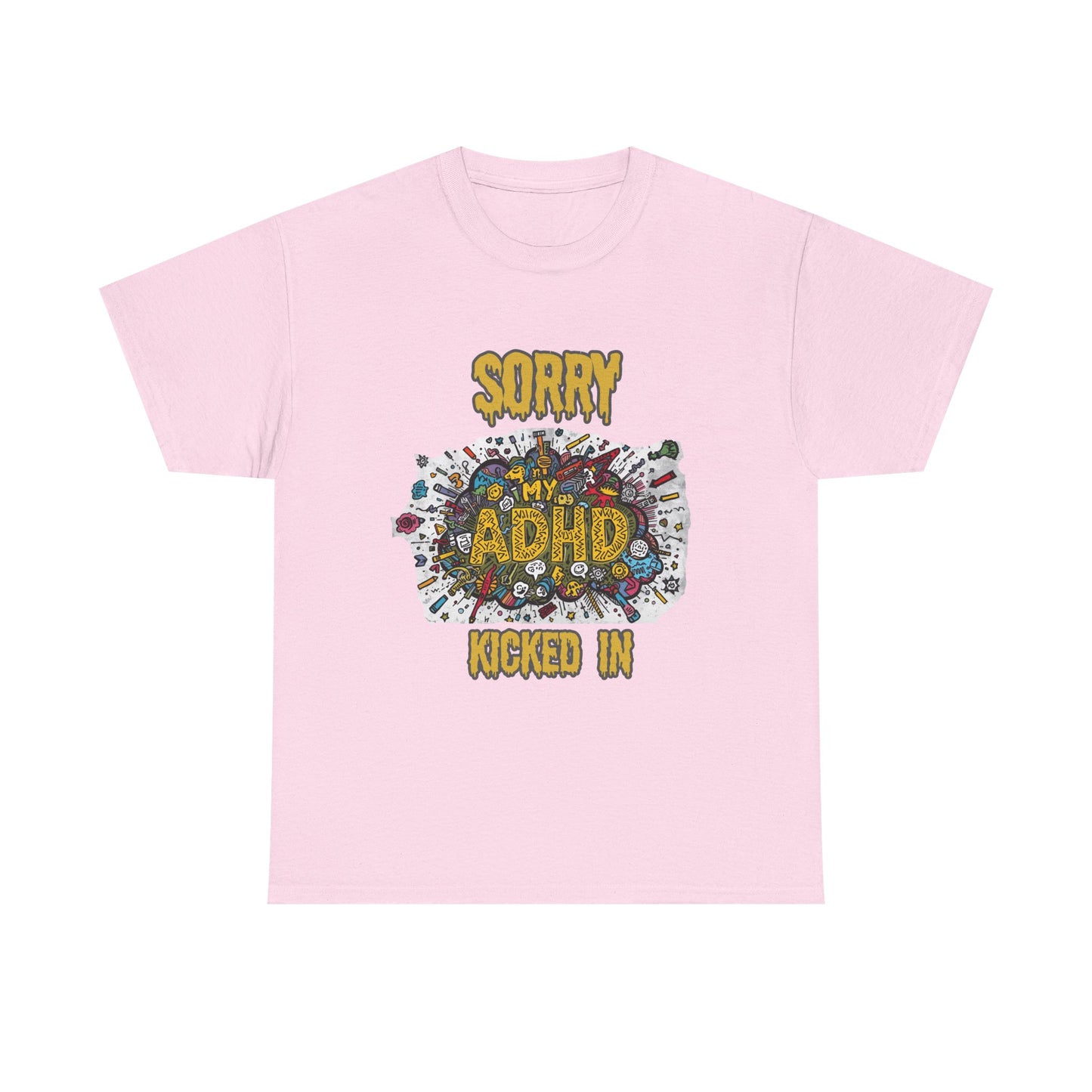 ADHD Awareness Heavy Cotton Tee