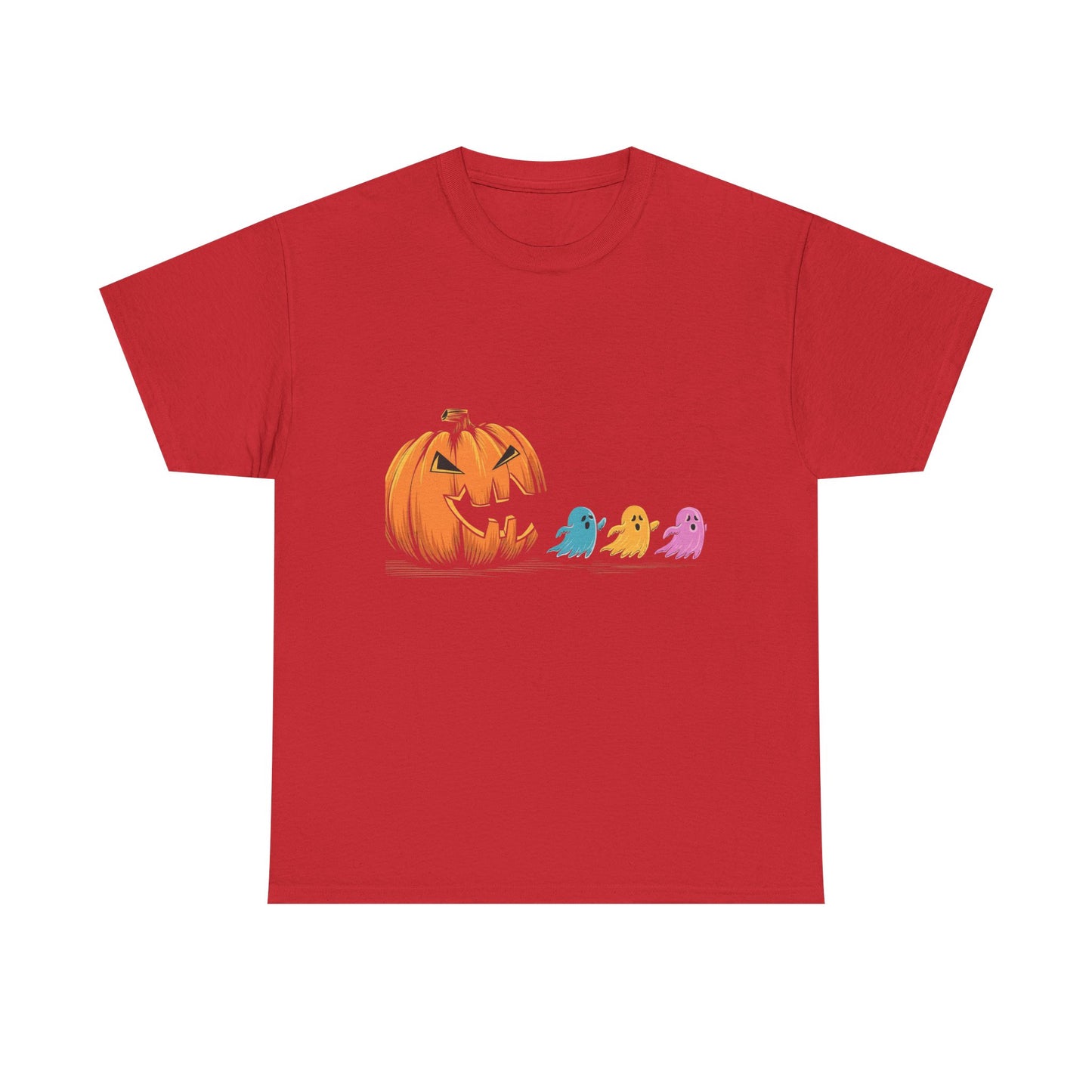 Halloween Ghosts and Pumpkin Tee