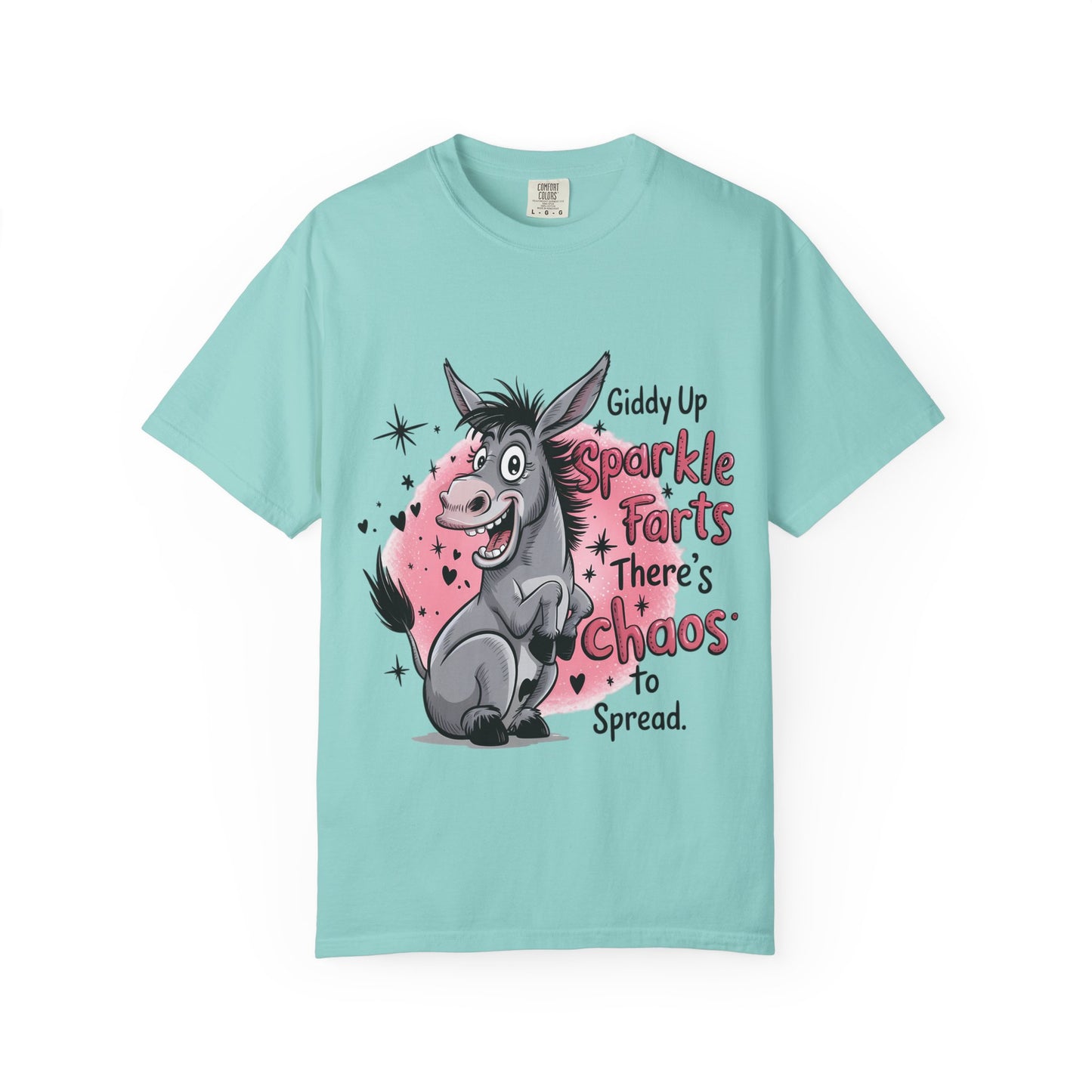 Funny Unisex T-Shirt with Sparkle Farts Design