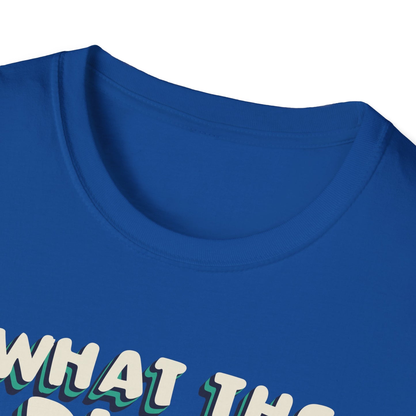 Funny Duck Graphic Tee, Unisex Softstyle T-Shirt, Quirky Gift for Nature Lovers, Casual Summer Wear, Perfect for Birthdays or Parties