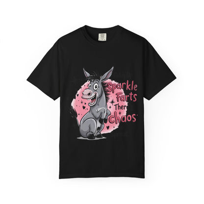 Funny Unisex T-Shirt with Sparkle Farts Design