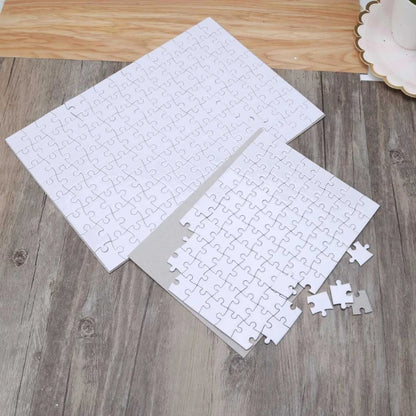 120pcs Printable Jigsaw Puzzle Sublimation Blanks – 10pcs/Lot A4/A5 DIY Heat Transfer Puzzles for Craft, Gifts & Custom Printing