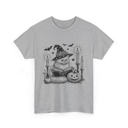 Halloween Cat Witch Tee