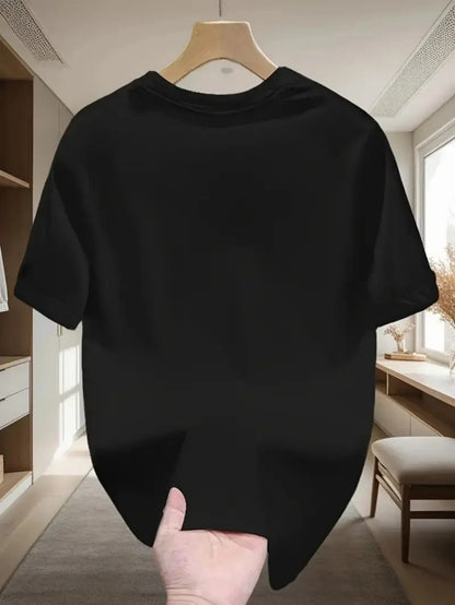 Men’s Funny Donkey & Mouse Graphic T-Shirt