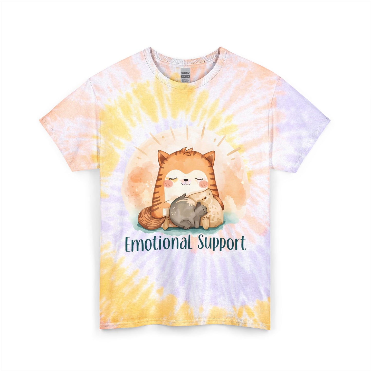 Emotional Support Tie Dye Tee