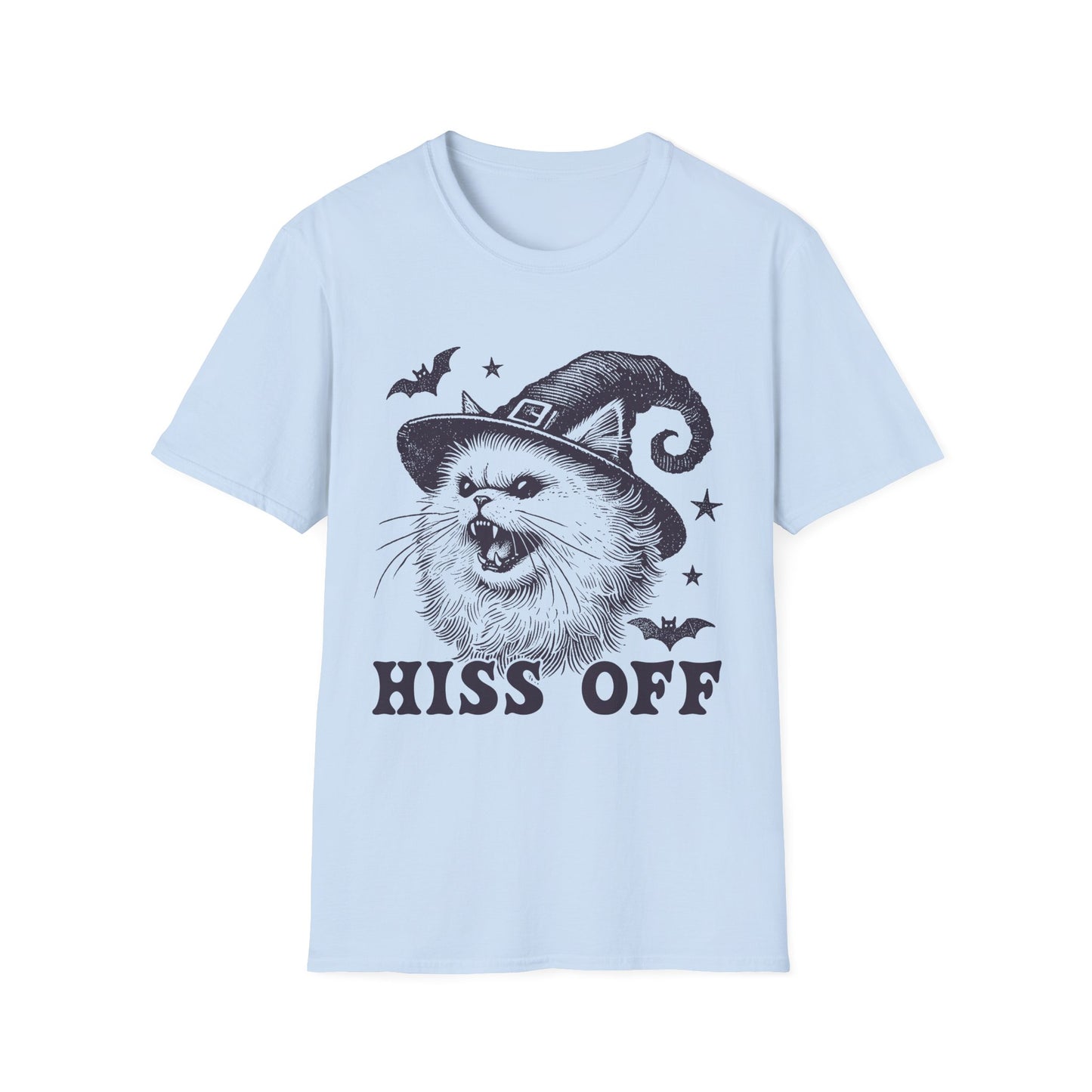 Halloween Cat T-Shirt, HISS OFF Shirt