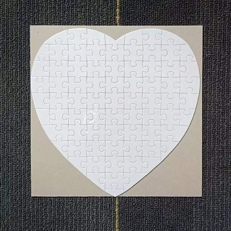 120pcs Printable Jigsaw Puzzle Sublimation Blanks – 10pcs/Lot A4/A5 DIY Heat Transfer Puzzles for Craft, Gifts & Custom Printing
