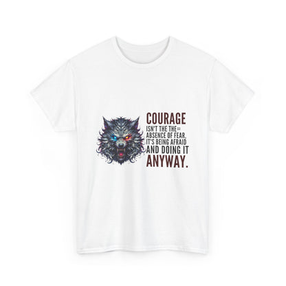 Courage Is Strength Unisex Heavy Cotton Tee