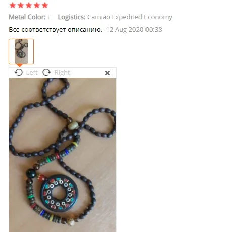 Unisex Handmade Nepal Buddhist Mala Necklace – Long Wood Cultural Bohemian Necklace, Bead Pendant, Lucky Peace Jewelry in Ethnic Hippie Style for Men & Women