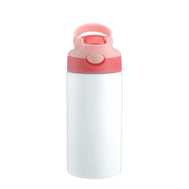 Sublimation Blank Straight Cup Stainless Steel Water Bottles Tumbler Coffee Mug Cup Vacuum Flasks DIY Insulated Thermos 6OZ-30OZ