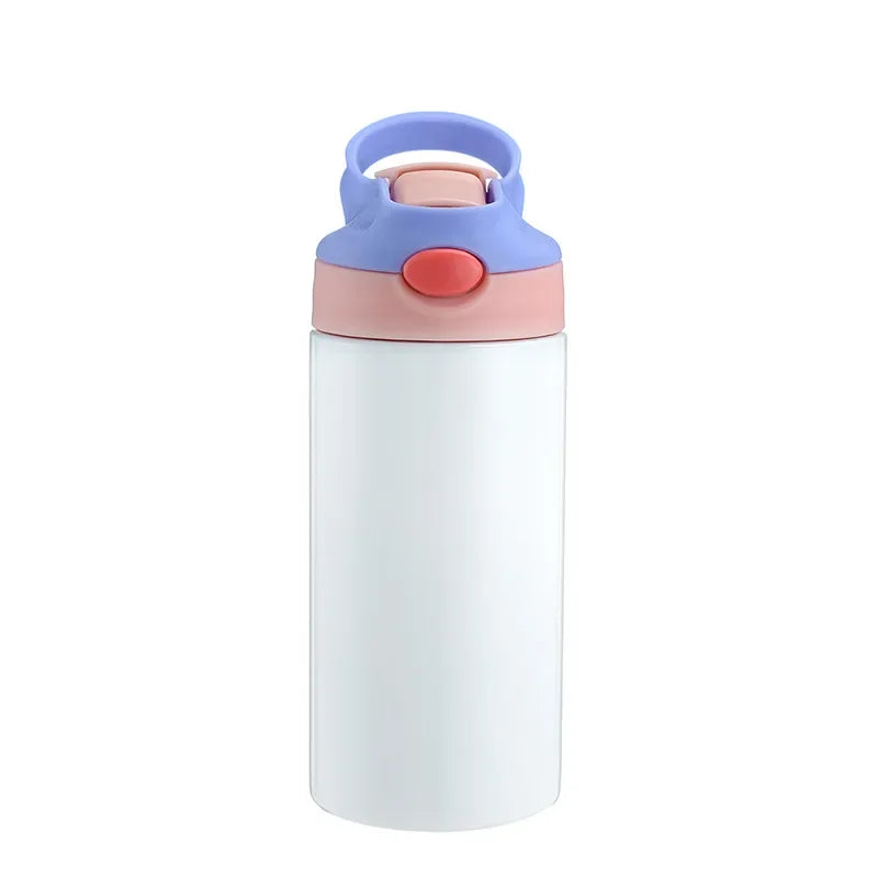 Sublimation Blank Straight Cup Stainless Steel Water Bottles Tumbler Coffee Mug Cup Vacuum Flasks DIY Insulated Thermos 6OZ-30OZ