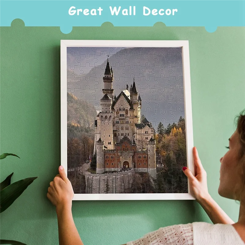 Sublimation Blanks Puzzles DIY Blank Puzzle for Sublimation Transfer Thermal Transfer Heat Press Printing Crafts A4