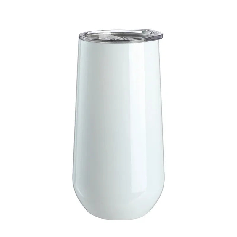 Sublimation Blank Straight Cup Stainless Steel Water Bottles Tumbler Coffee Mug Cup Vacuum Flasks DIY Insulated Thermos 6OZ-30OZ